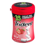 TARRO CHICLE TRIDENT FRESA X35 UNDS