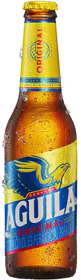 CERVEZA NACIONAL AGUILA ORIGINAL BOTELLA 330 ML