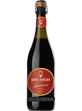 VINO ESPUMOSO LAMBRUSCO DECORDI TINTO BOTELLA