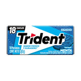 CHICLE TRIDENT MENTA X18 UNDS