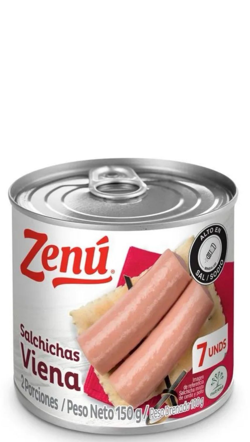 LATA SALCHICHA ZENU