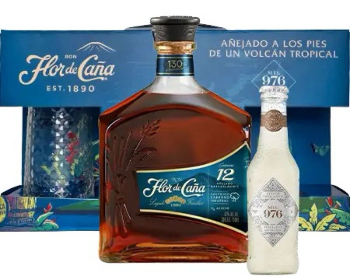 RON FLOR DE CAÑA 12 AÑOS BOTELLA