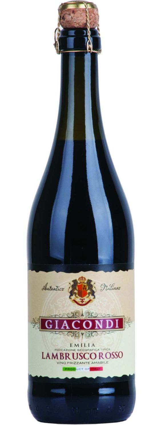 VINO ESPUMOSO GIACONDI TINTO BOTELLA