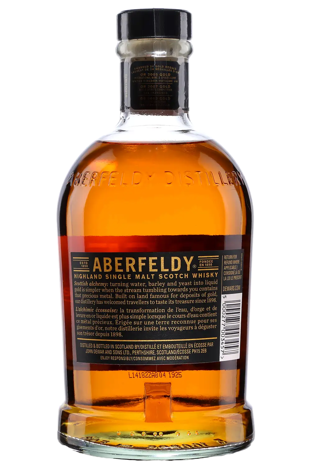 WHISKY ABERFELDY 12 YEARS 750 ML