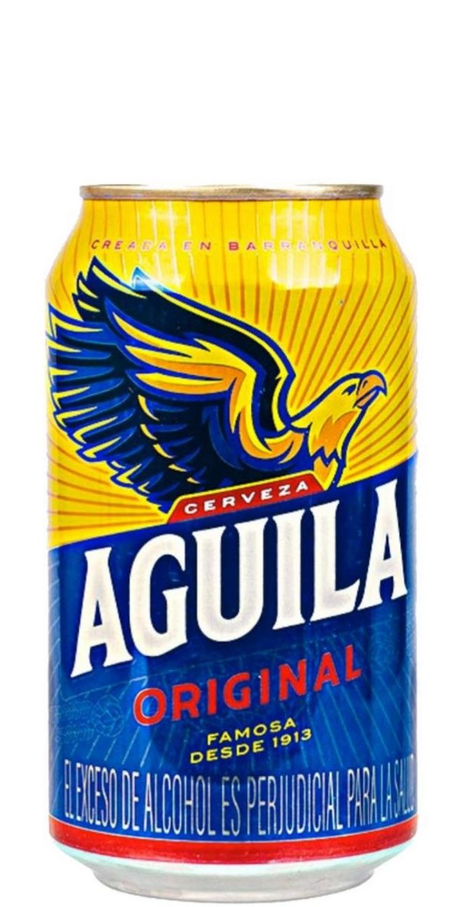 CERVEZA NACIONAL AGUILA ORIGINAL LATA 330 ML
