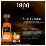TEQUILA 1800 AÑEJO BOTELLA.