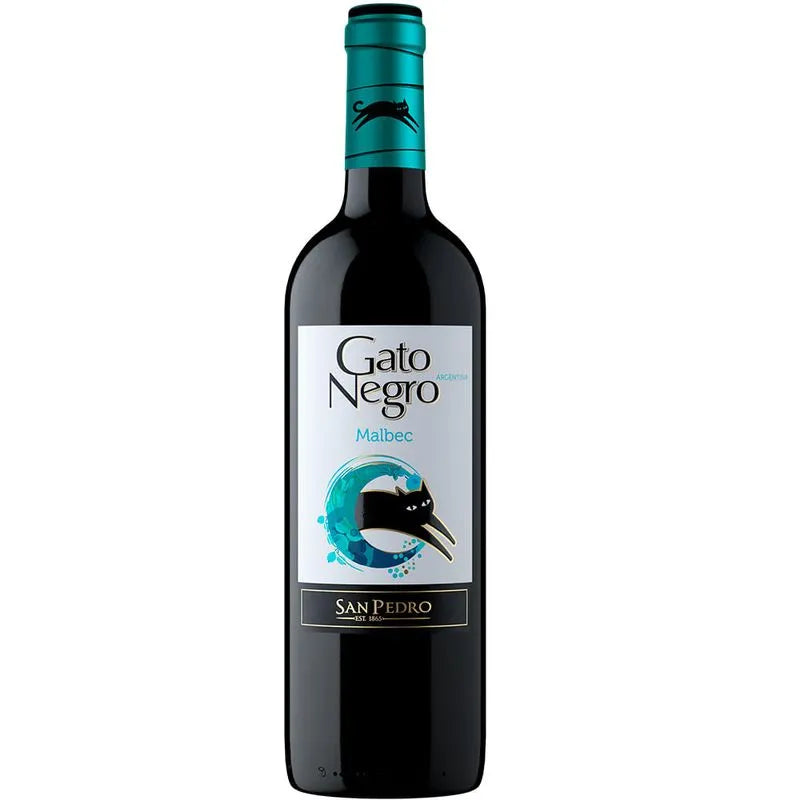 VINO GATO NEGRO.MALBEC 750 ML