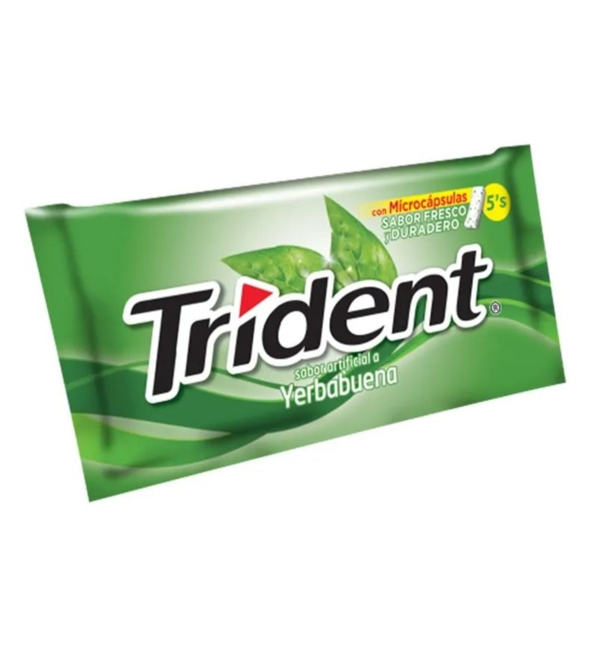 CHICLE TRIDENT YERBABUENA X5 UNDS