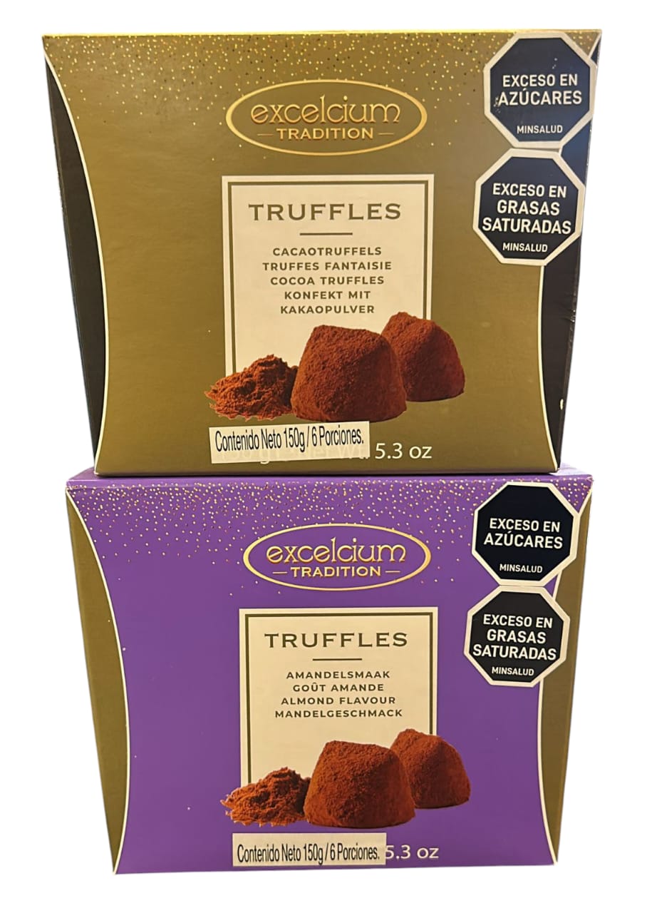 CAJA TRUFFLES EXCELCIUM TRADITION SABORES