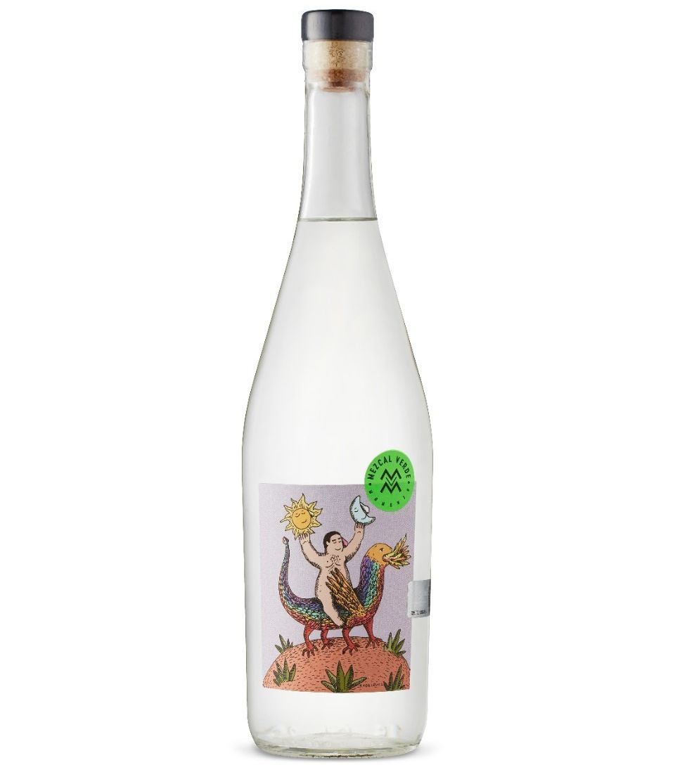 TEQUILA MEZCAL VERDE BOTELLA