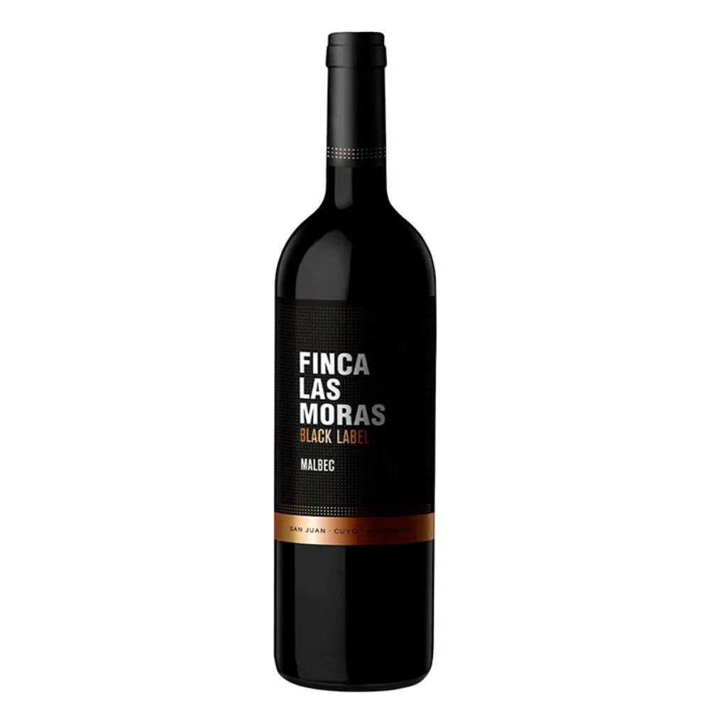 VINO LAS MORAS TTO  BLACK LABEL MALB 750