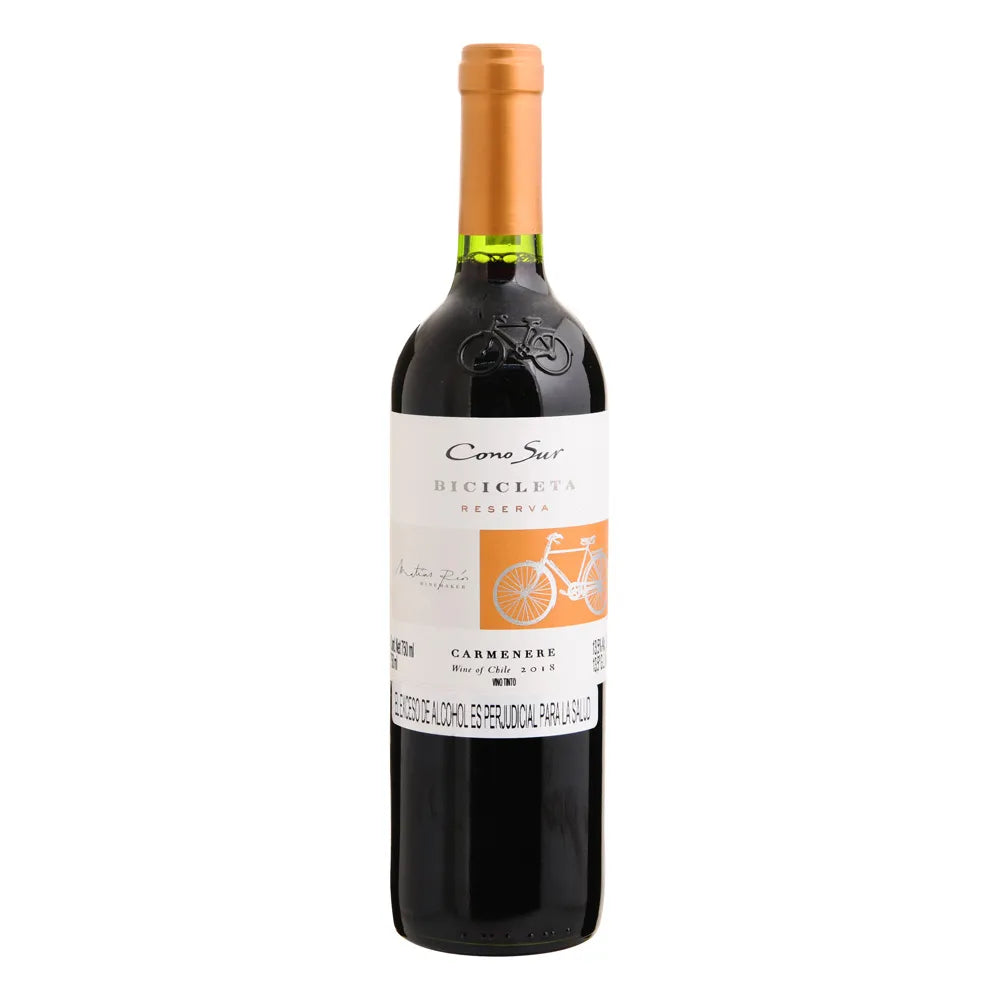 VINO CONO SUR BICICLETA CARMENERE 750 ML