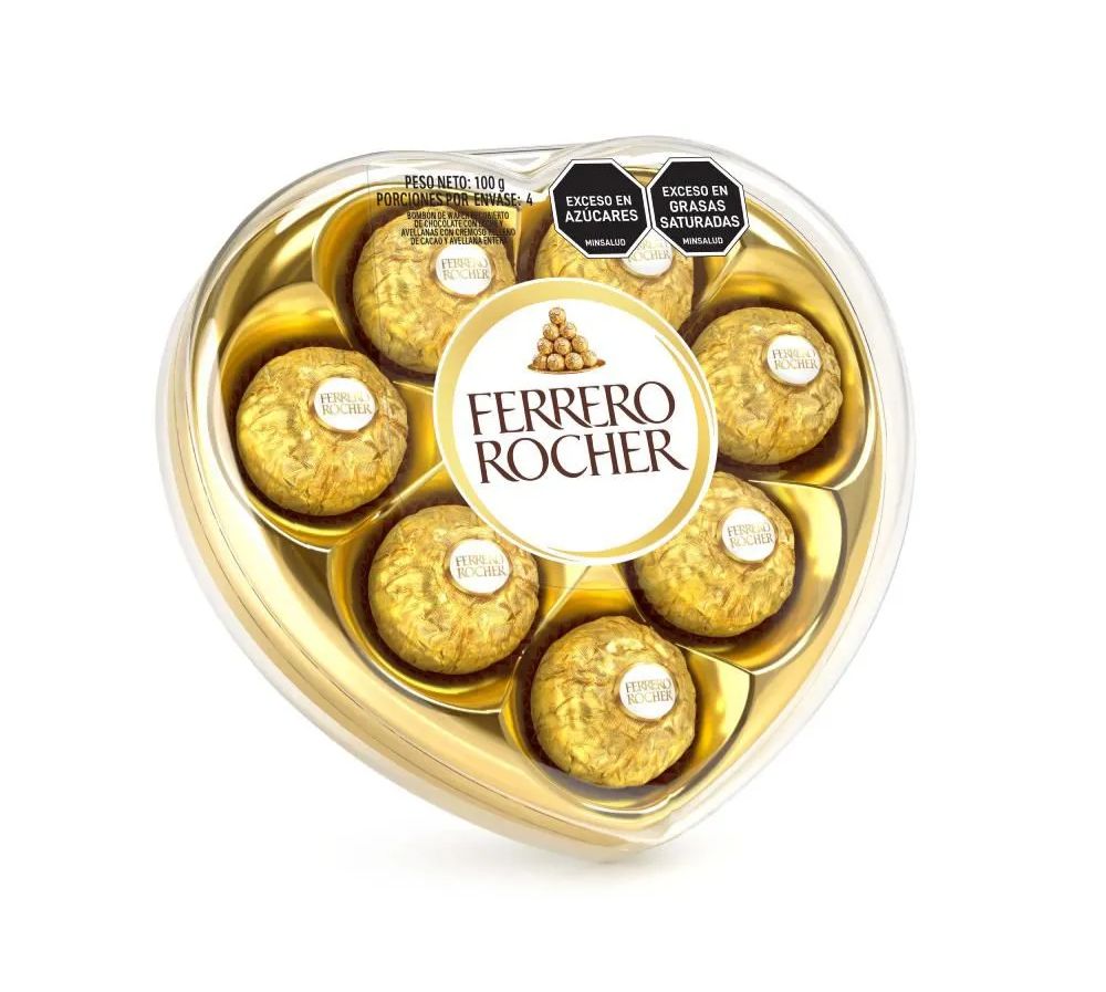CHOCOLATE FERRERO CORAZON X8 UNDS