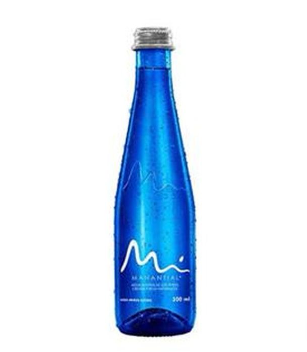 AGUA MANANTIAL SIN GAS VIDRIO 300 ML.