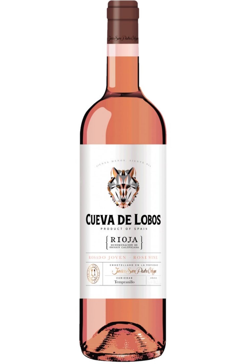 VINO CUEVA DE LOBOS VIURA TEMPRANILLO ROSE BOTELLA