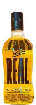 AGUARDIENTE REAL AMARILLO 24° GRADOS BOTELLA