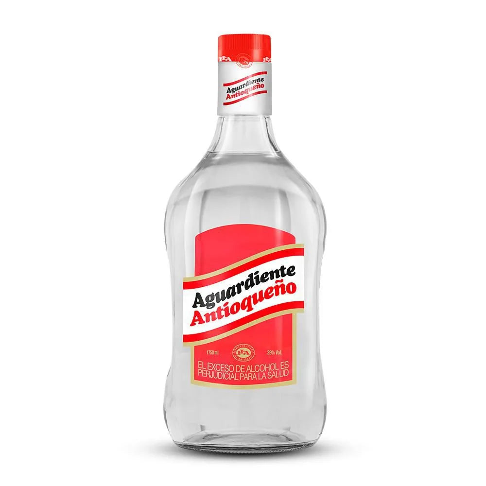 AGUARDIENTE ANTIOQUEÑO ROJO GARRAFA 2000ML