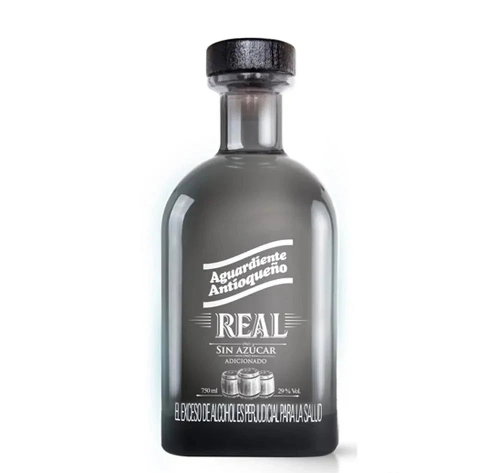 AGUARDIENTE ANTIOQUEÑO REAL SIN AZÚCAR 750ML