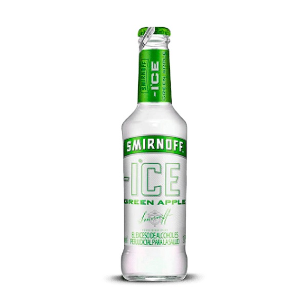 APERITIVO SMIRNOFF BOTELLA ICE GREEN APPLE
