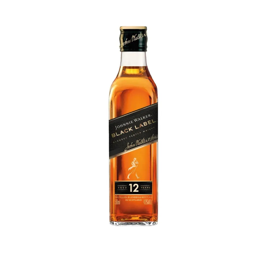 WHISKY JOHNNIE WALKER BLACK LABEL - SELLO NEGRO MEDIA