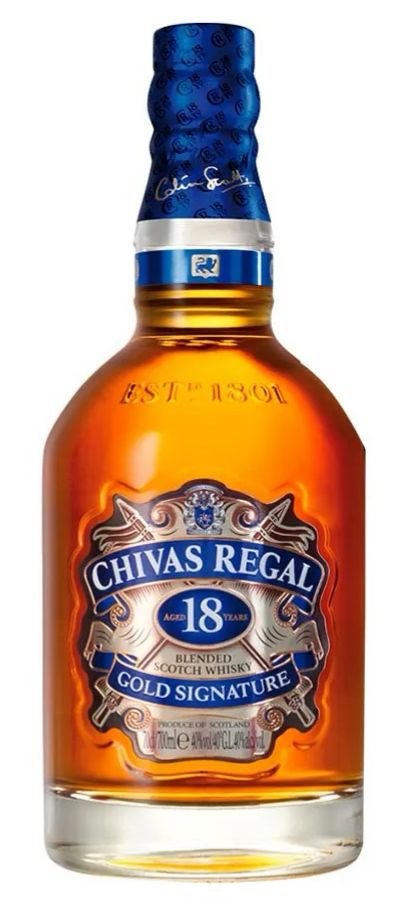 WHISKY CHIVAS REGAL 18 BOTELLA