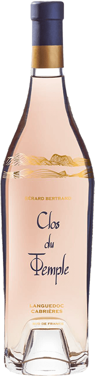 VINO ROSE CLOS DU TEMPLE BOTELLA