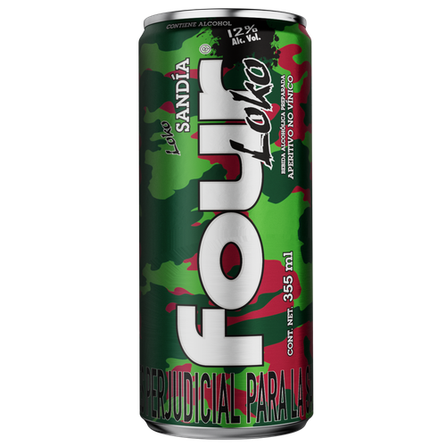 LATA FOUR LOKO SABORES 355 ML