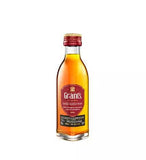 WHISKY GRANTS TRIPLE WOOD MINIATURA.