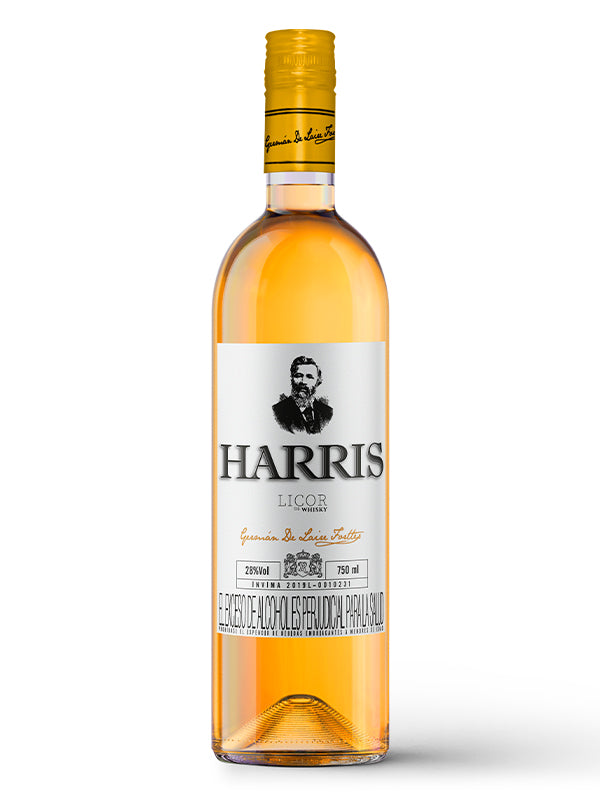 LICOR DE WHISKY HARRIS BOTELLA.