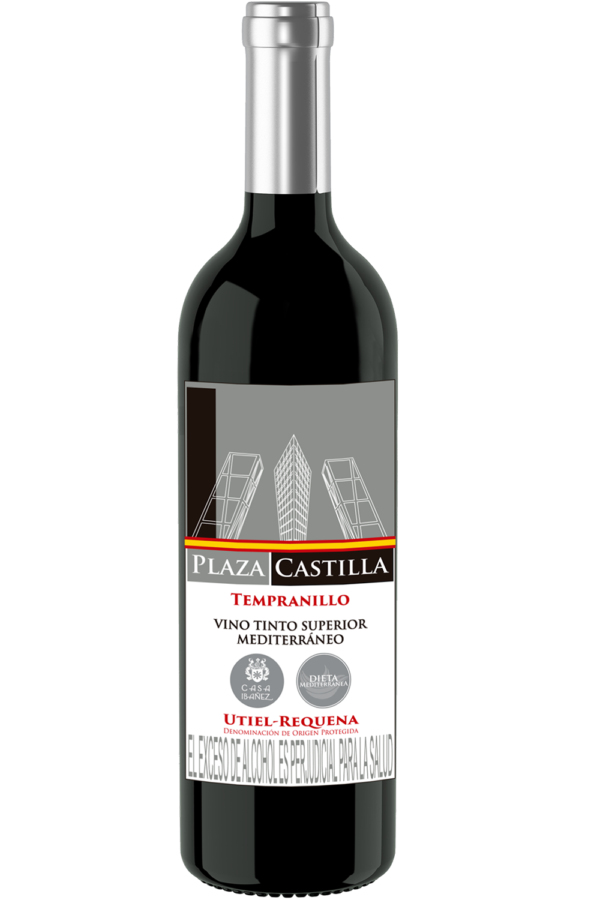 VINO PLAZA CASTILLA MEDITERRANEO BOTELLA