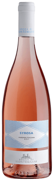 VINO ROSE SYROSA MAREMMA TOSCANA BOTELLA