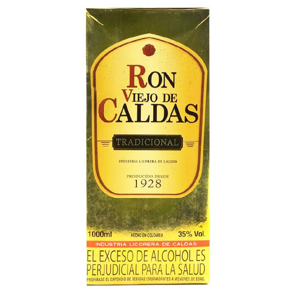 RON VIEJO DE CALDAS TETRA 1000 ML TRADICIONAL