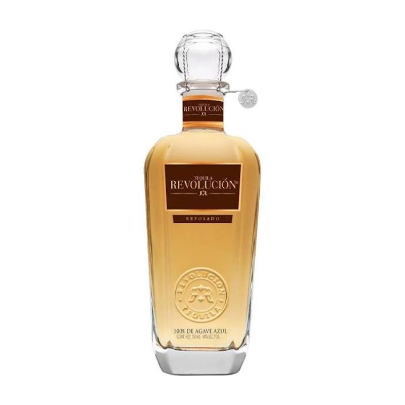 TEQUILA REVOLUCION REPOSADO 700 ML