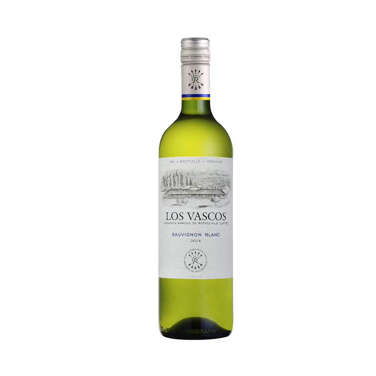 VINO LOS VASCOS SAUVIG BLANC 750 ML