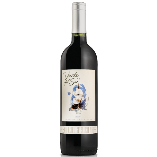 VINO TINTO VIENTOS DEL SUR MERLOT BOTELLA