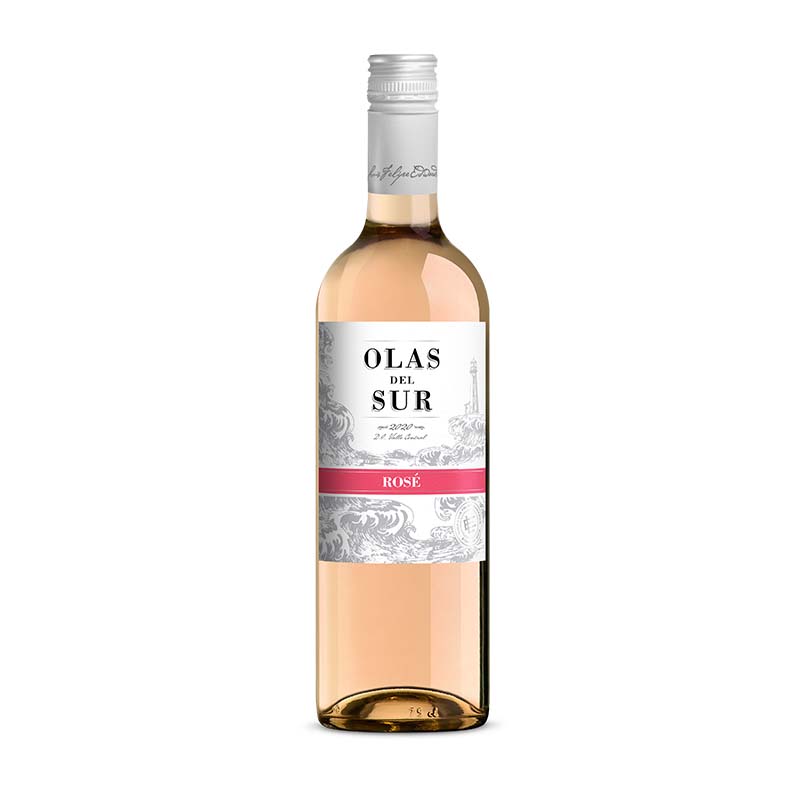 VINO OLAS DEL SUR ROSADO BOTELLA