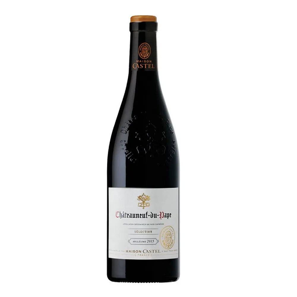 VINO CASTEL CHATEAUNEUF DU PAPE ROUGE AOC 750