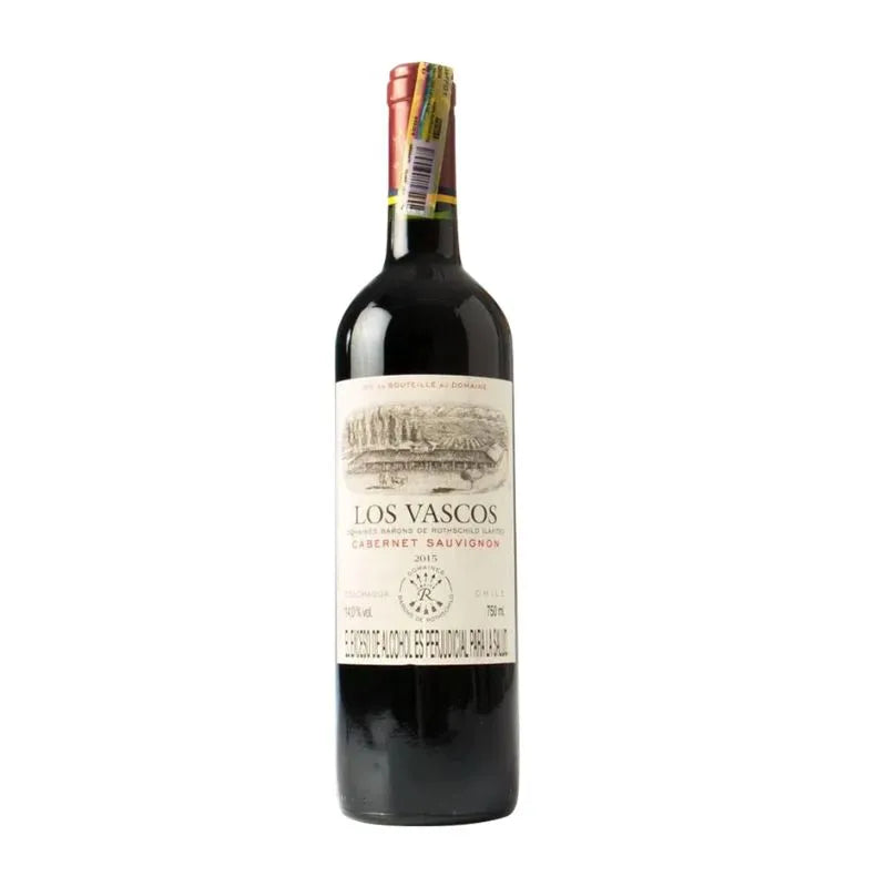 VINO LOS VASCOS CABERNET SAUVIG 750 ML