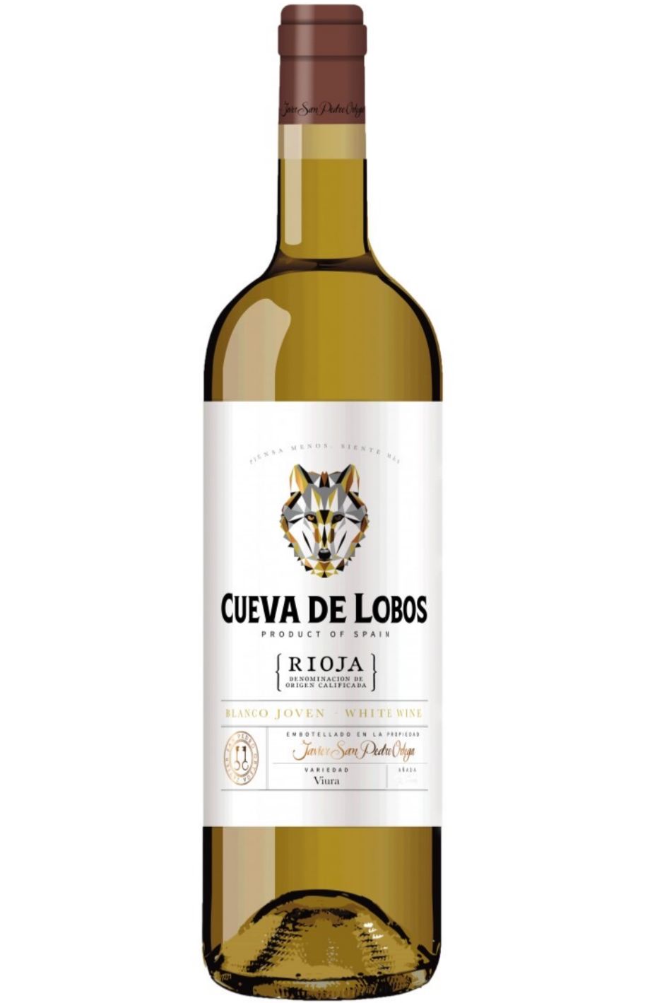 VINO CUEVA DE LOBOS VIURA BLANCO BOTELLA