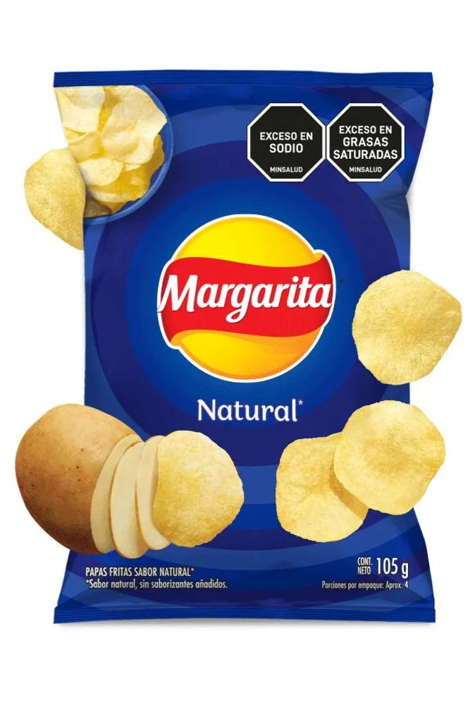 PAPAS MARGARITA NATURAL FAMILIAR