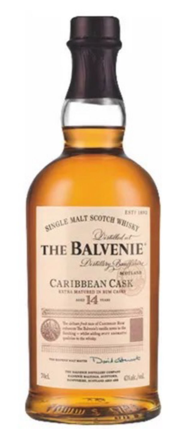 WHISKY THE BALVENIE 14 AÑOS BOTELLA