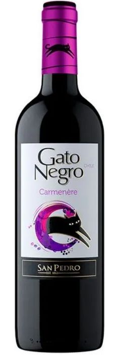 VINO TINTO GATO NEGRO CARMENERE BOTELLA