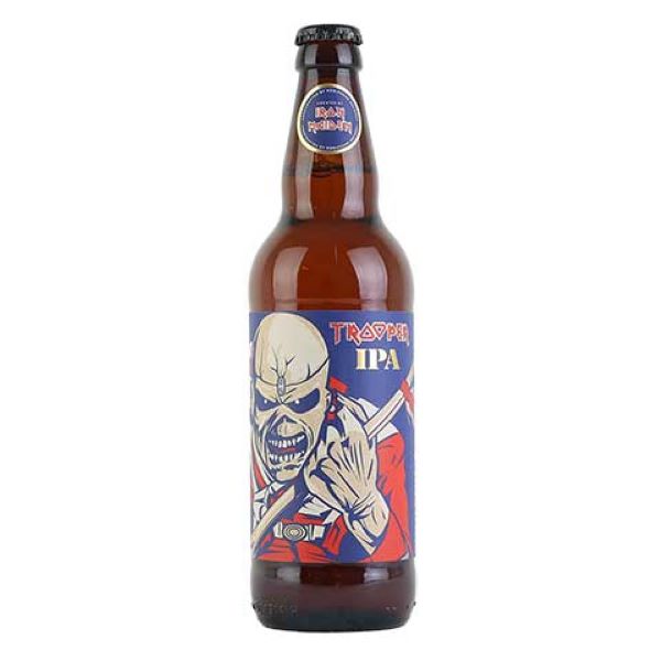 CERVEZA IMPORTADA IRON MAIDEN TROOPER IPA BOTELLA 500ML