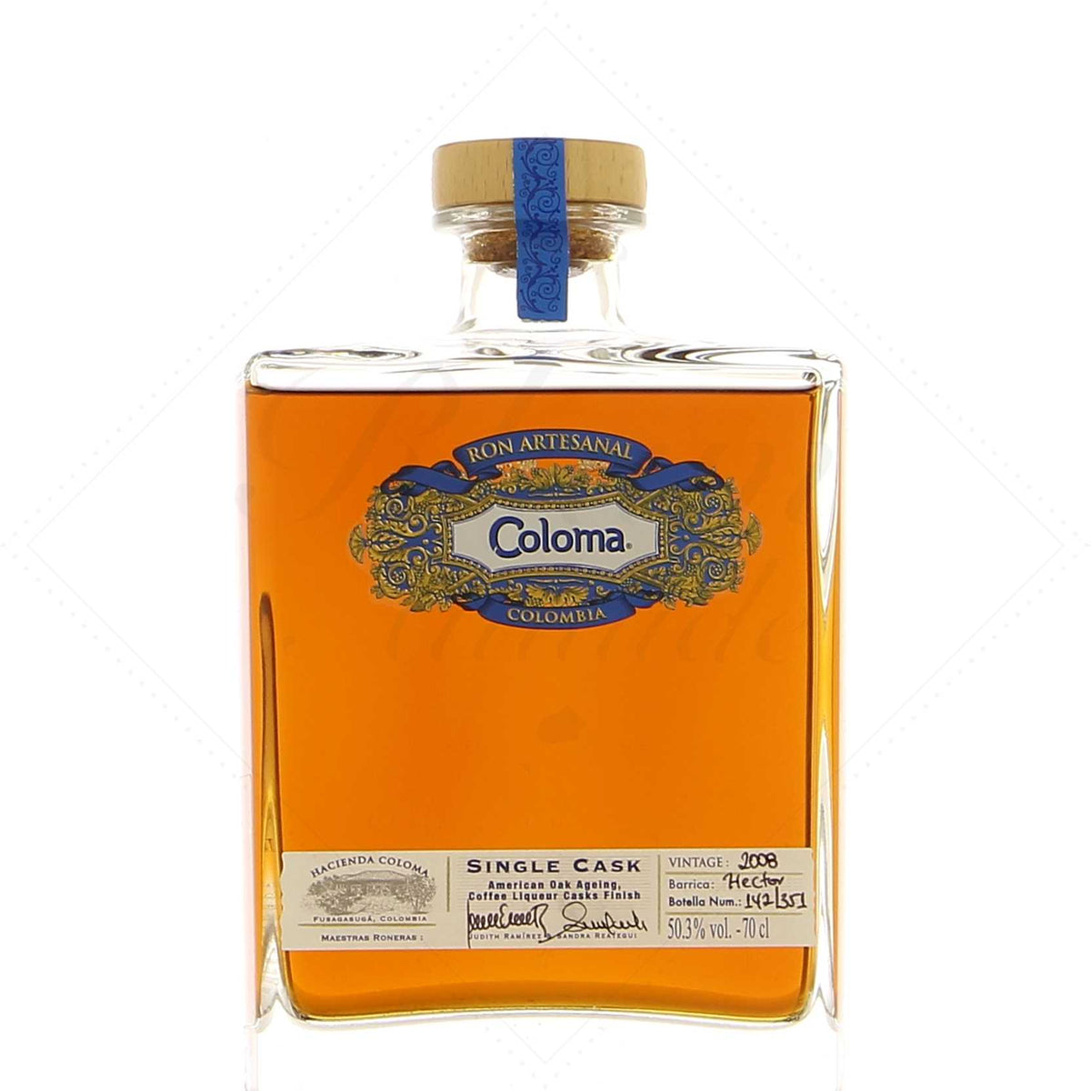 German Coloma Rrss RON COLOMA SINGLE CASK BOTELLA. – JRr BOUTIQUE