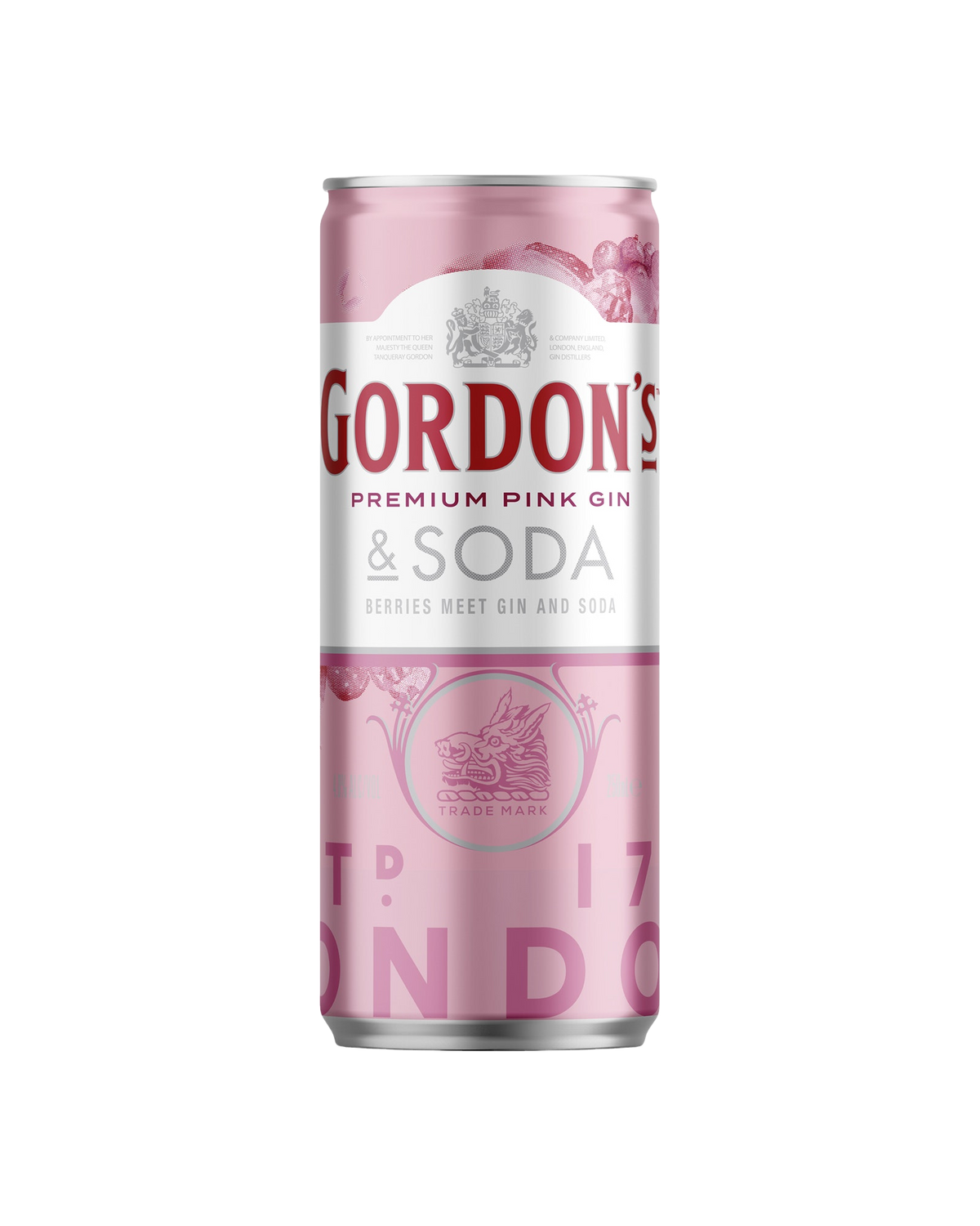 GORDONS PINK & TONIC LATA 250ML