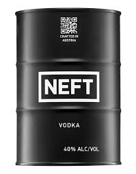 BARRIL VODKA NEFT NEGRO 700ML.