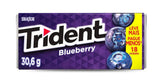 CHICLE TRIDENT MORA AZUL X18 UNDS