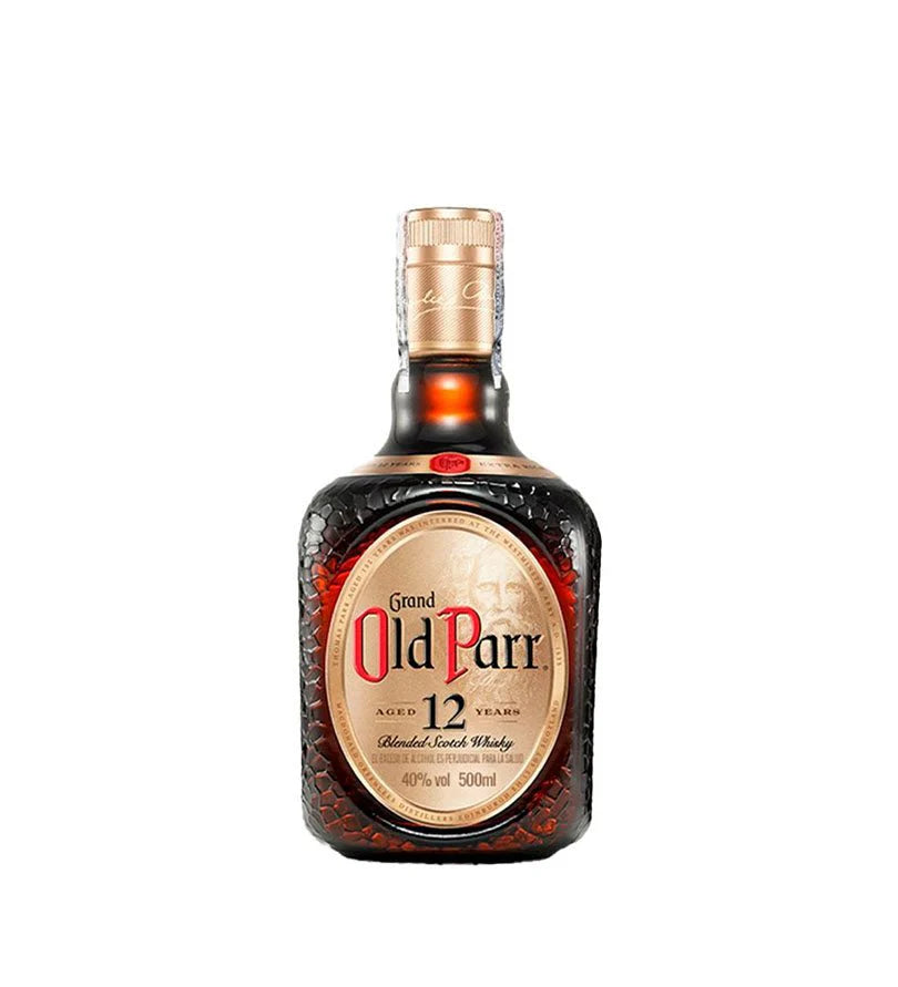 WHISKY OLD PARR 12 AÑOS MEDIA.