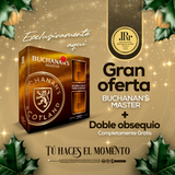 OFERTA BUCHANANS MASTER + OBSEQUIO (GRATIS)