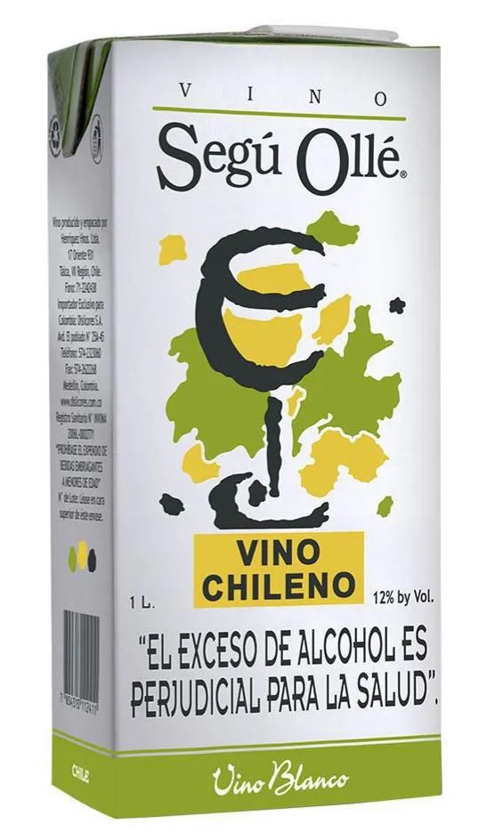 VINO SEGU OLLE BLANCO LITRO TETRA